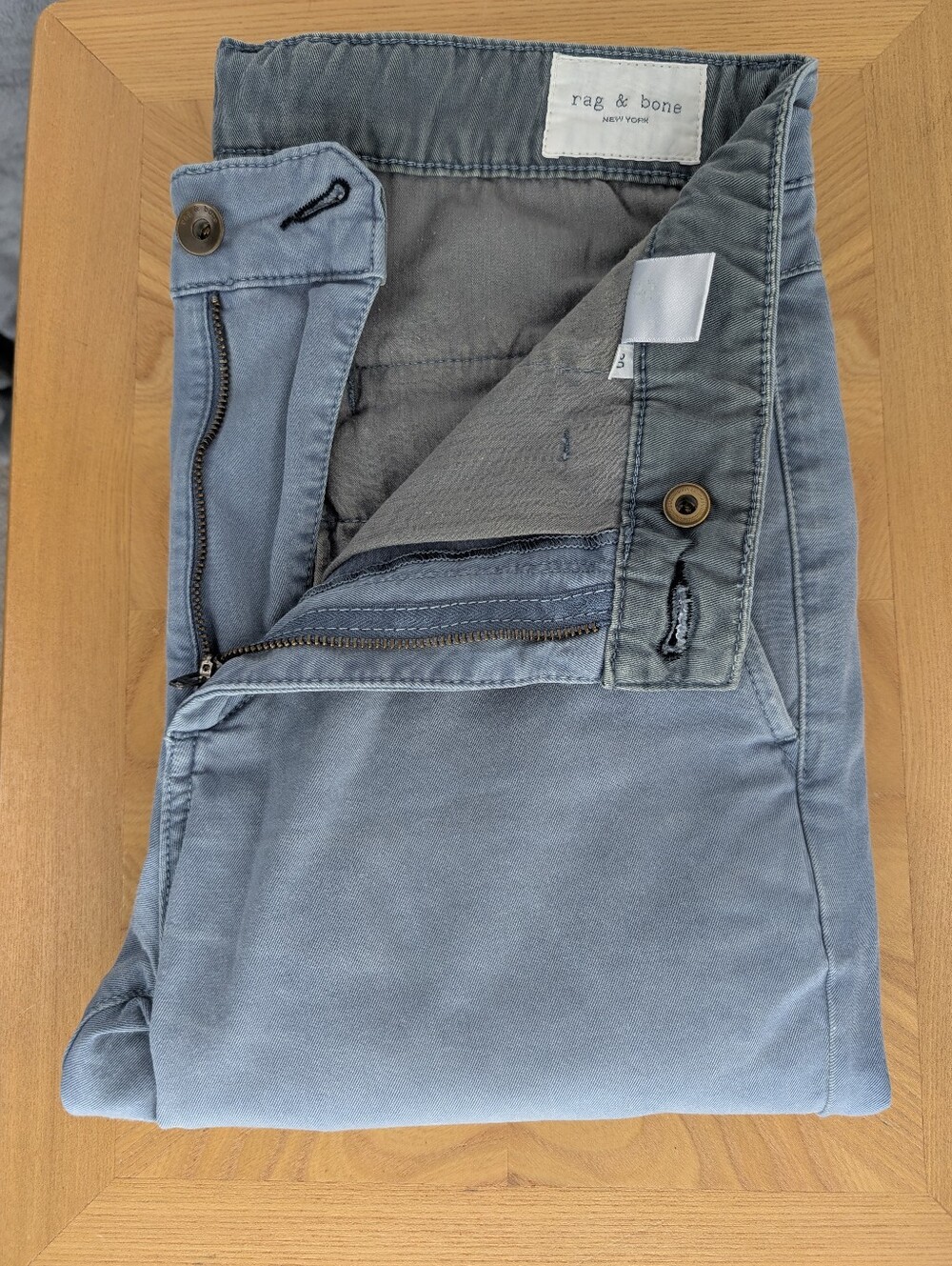 Rag And Bone Grey Khakis
